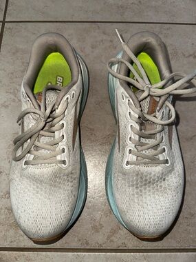 Brooks Glycerin 21 1204081D195 Running Gym Sneakers Shoes Womens Size 9 Gray